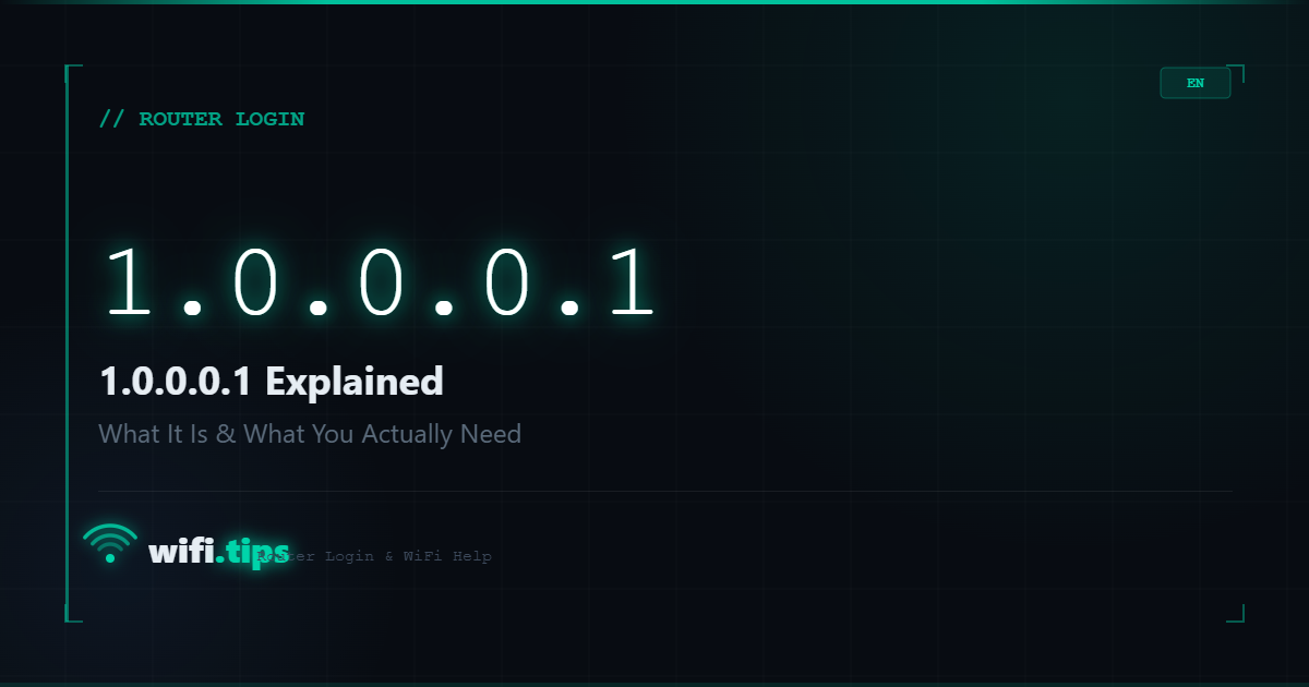 1.0.0.0.1 - What Is This Address and How to Use It
